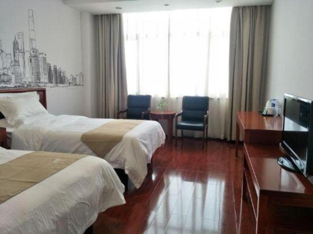 Greentree Inn Tianjin Wuqing Distric Bohai Market Екстериор снимка