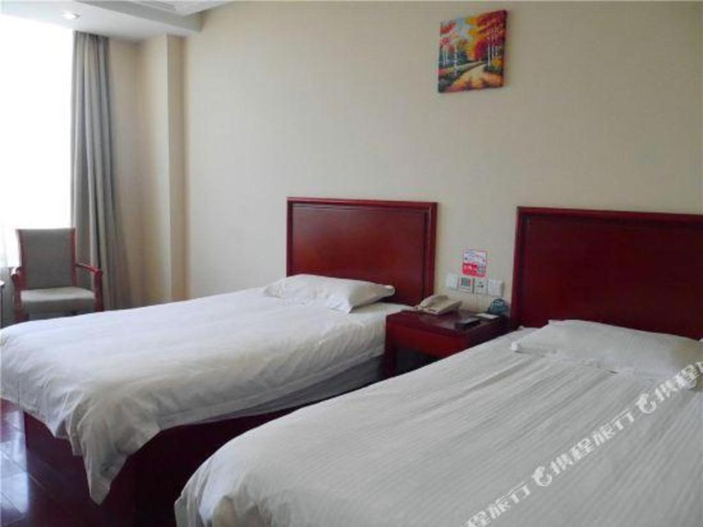 Greentree Inn Tianjin Wuqing Distric Bohai Market Екстериор снимка
