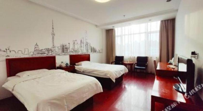 Greentree Inn Tianjin Wuqing Distric Bohai Market Екстериор снимка